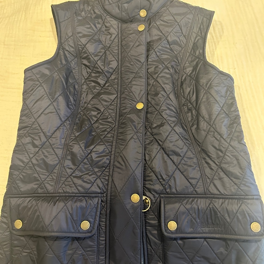 Barbour  Quilted Vest NWOT 4